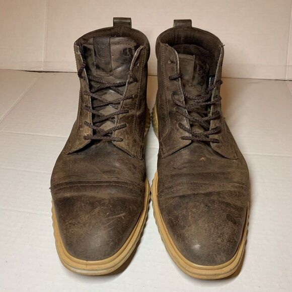 Ecco Men’s Boots Waterproof ST1 Hybrid GTX Nutmeg Brown Size 10 US 44 EU - Picture 1 of 7